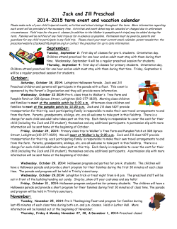 Jack and Jill Preschool, Lehighton, Pennslyvaina