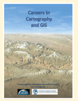 Careers in Cartography and GIS - Cartography and Geographic