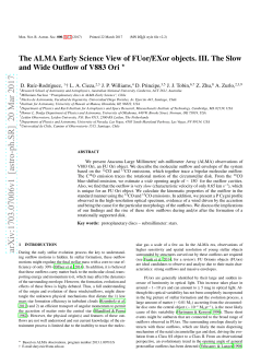 The ALMA Early Science View of FUor/EXor objects. III. The Slow