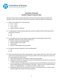 Election Protection Program