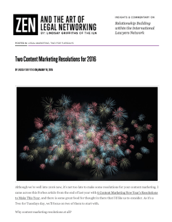 Although we`re well into 2016 now, it`s not too late to