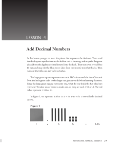 Add Decimal Numbers