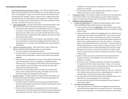 The Presidency of Andrew Jackson I. The