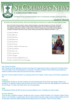 Dear Parents and Carers, Next Thursday we will be celebrating 100