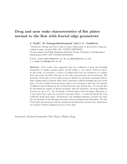 Drag and near wake characteristics of flat plates normal to the flow