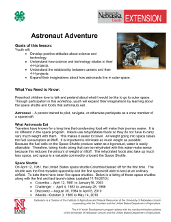 Astronaut Adventure - The Learning Child