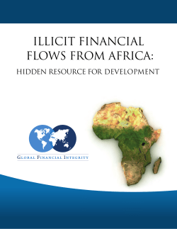 Illicit Financial Flows from Africa