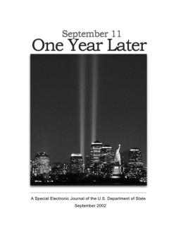 A Special Electronic Journal of the U.S. Department of State