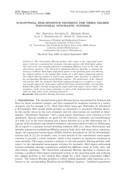 SUB-OPTIMAL RISK-SENSITIVE FILTERING FOR THIRD DEGREE