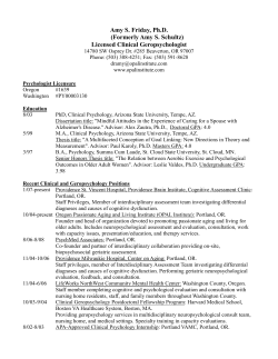 Amy Susan Schultz, Ph