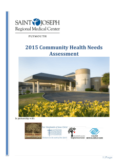 2015 Community Health Needs Assessment