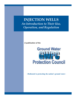 injection wells