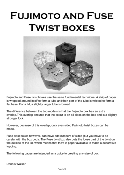 Fujimoto and Fuse Twist boxes