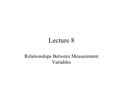 Lecture 8 - Brian Paciotti