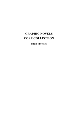 Graphic Novels Core Collection Front Matter