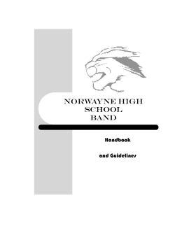 NHS Band Handbook 2