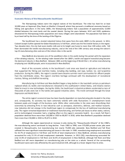 Economic History - UMass Dartmouth