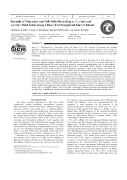 Records of Migration and Ebb-Delta Breaching at Historic and