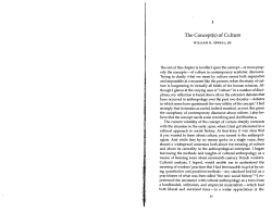 The Concept(s) of Culture