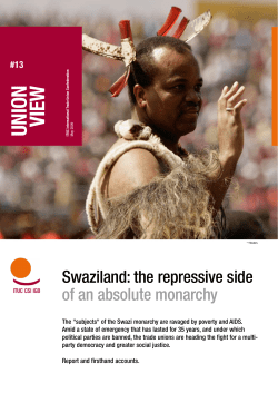 union view - International Trade Union Confederation