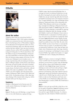 Othello - Penguin Readers