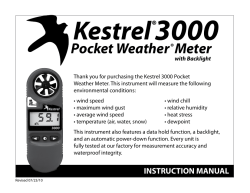 Pocket Weather &reg;Meter - Nielsen