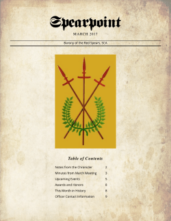 Spearpoint - Barony Of Red Spears