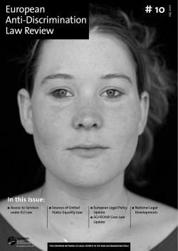 European Anti-Discrimination Law Review