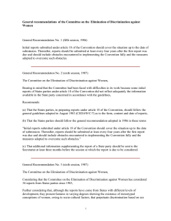 General Recommendations 1-25 - English 10