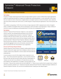 Endpoint - Symantec