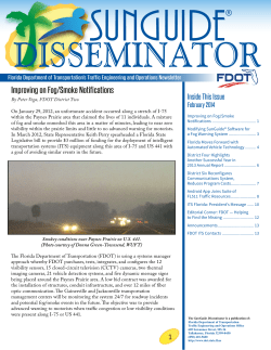 Editorial Corner: FDOT &mdash; Helping to Find the Missing