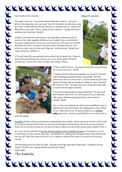 The Kestrels - Bury C of E Primary School