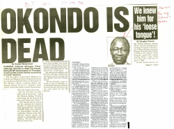 had But the widow of the former Minister for Labour and