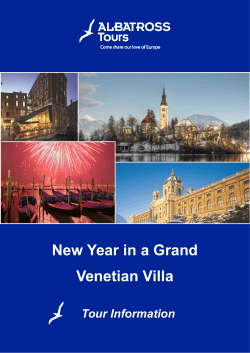 New Year in a Grand Venetian Villa