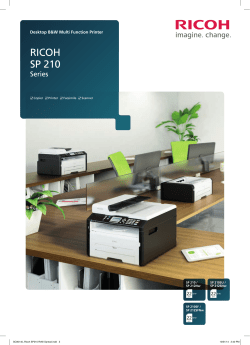 RICOH SP 210