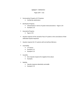 Lecture 7 &ndash; 09/09/2015 Pages (104 &ndash; 115) Commutative Property of