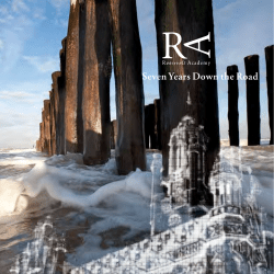 Seven Years Down the Road - University College Roosevelt