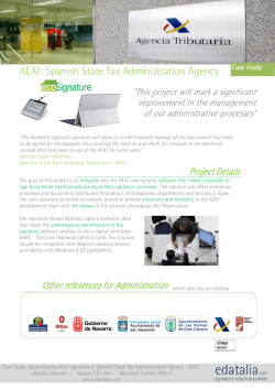 AEAT: Spanish State Tax Administration Agency
