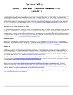 Consumer Information Guide