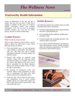 Online Wellness Newsletter 08