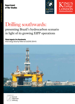 Drilling southwards - King`s College London