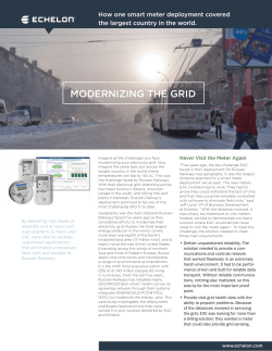 How One Smart Meter Deployment covered the Largest Country in
