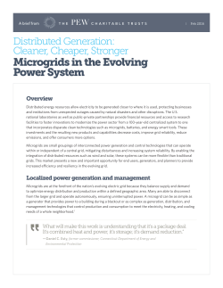 Microgrids in the Evolving Power System
