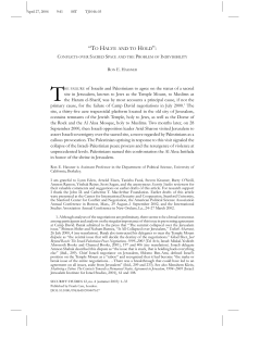 pdf - War on Sacred Grounds