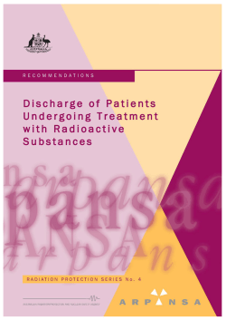 Discharge of Patients Undergoing Treatment with