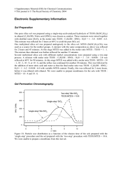 Electronic Supplementary Information