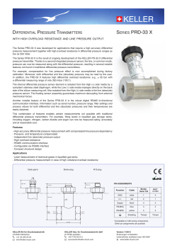 series prd-33 x - keller