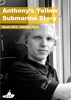 Anthony`s Yellow Submarine Story