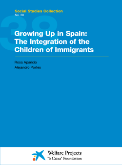 Growing Up in Spain: The Integration of the Children of Immigrants