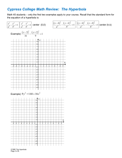 Notes - Cypress College